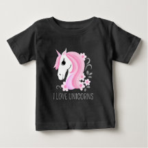 Magnífico personalizable Unicornio de color rosa f