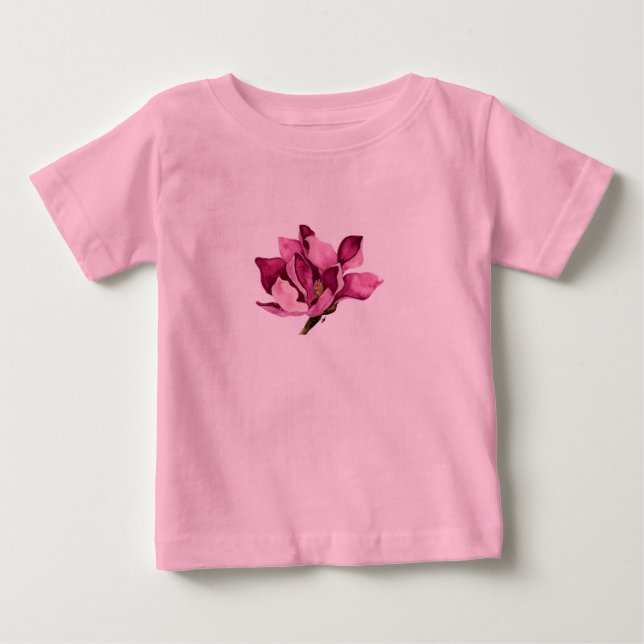 Camiseta De Bebé magnoliadkpink (Anverso)