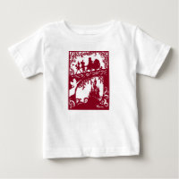 Mago de Oz Baby T-Shirt Transparente