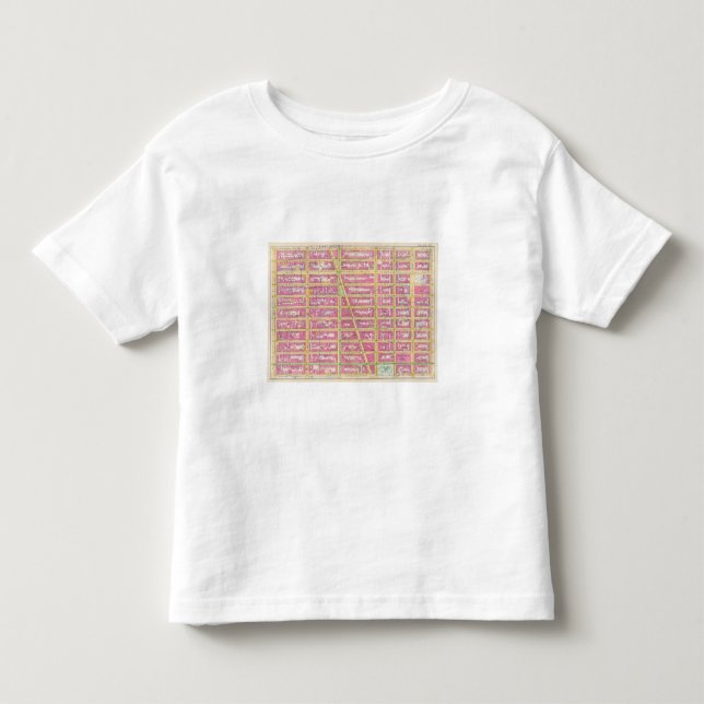 Camiseta De Bebé Mahattan, Nueva York 7 (Anverso)