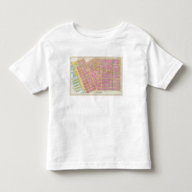 Camiseta De Bebé Mahattan, Nueva York 9 (Anverso)