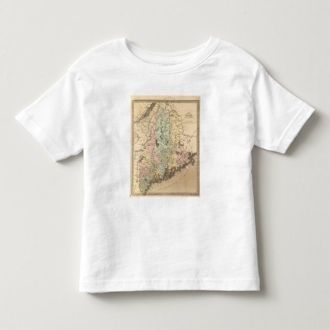Camiseta De Bebé Maine 15 (Anverso)