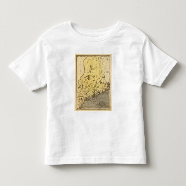 Camiseta De Bebé Maine 2 (Anverso)
