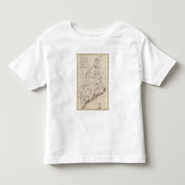 Camiseta De Bebé Maine 8 (Anverso)