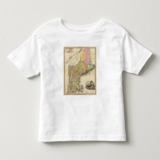 Camiseta De Bebé Maine y nuevo Hampshiere