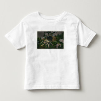 Camiseta De Bebé MaineView Niza de una captura de la trucha de lago