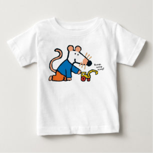 Camiseta De Bebé Maisy Excavator Digger Scoop