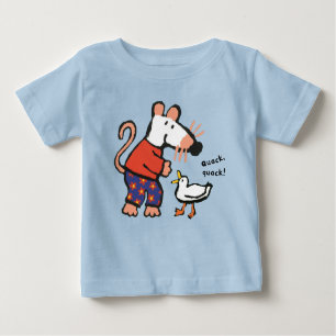 Camiseta De Bebé Maisy Feeds Duck Quack