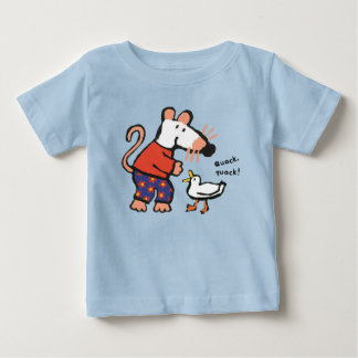Camiseta De Bebé Maisy Feeds Duck Quack