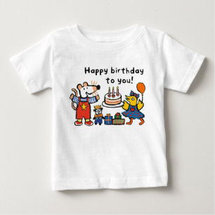 Camiseta De Bebé Maisy Happy Birthday