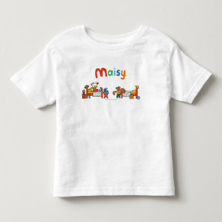 Camiseta De Bebé Maisy y Cyril van de vacaciones