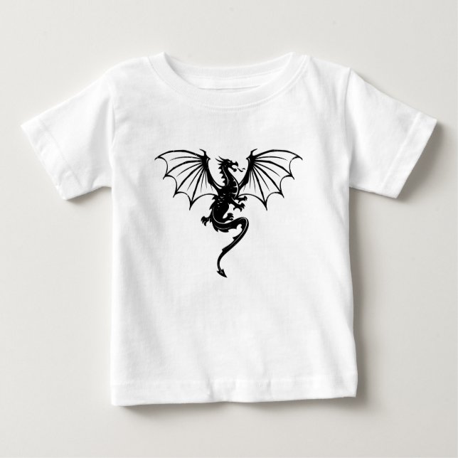 Camiseta De Bebé Majestic Dragon T-Shirt (Anverso)