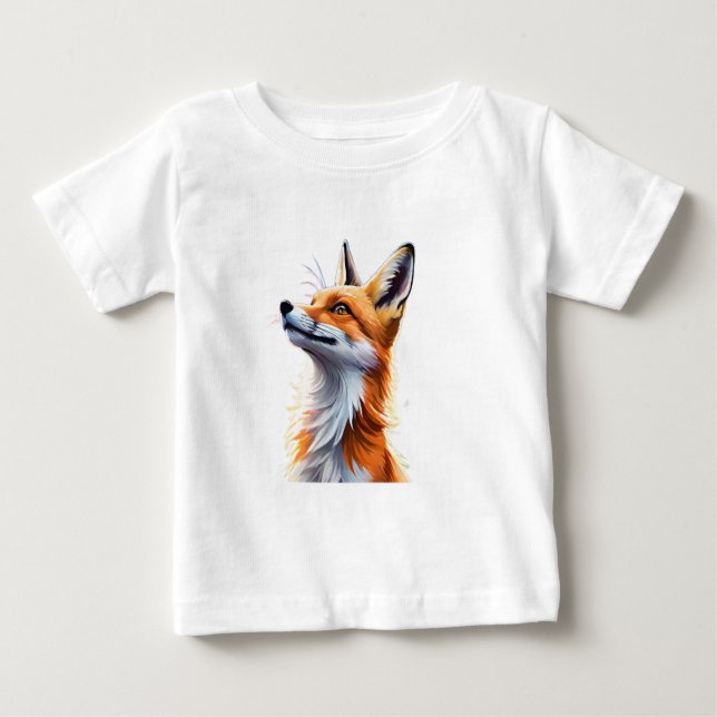Camiseta De Bebé Majestic Fox (Anverso)