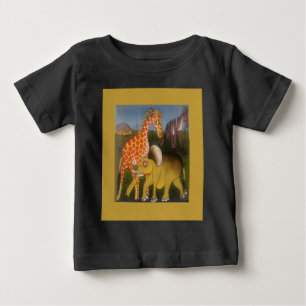 Camiseta De Bebé Majestuosa vida silvestre africana: una hermosa pi