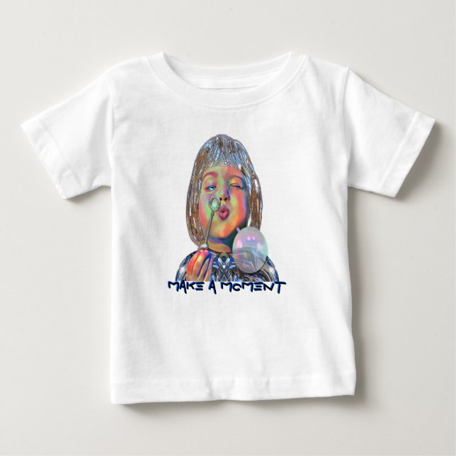 Camiseta De Bebé Make a Moment  for baby Customizable (Anverso)
