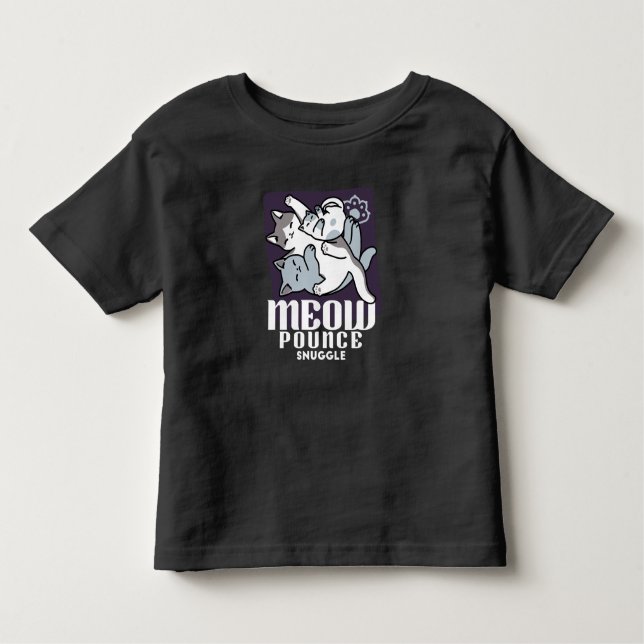 Camiseta De Bebé Malabarismo de leva - gatos durmientes curados (Anverso)