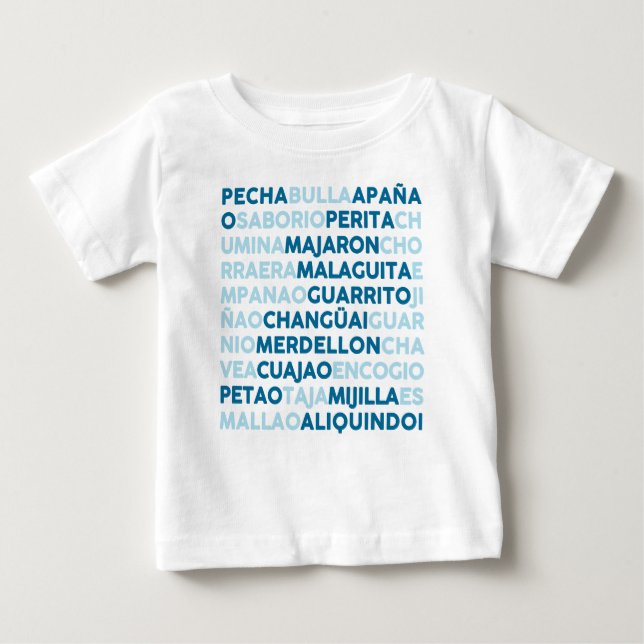 Camiseta De Bebé Malaguita (Anverso)