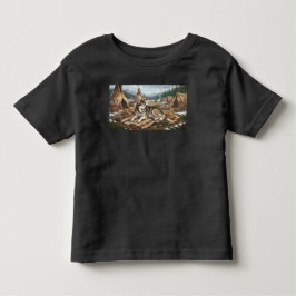 Camiseta De Bebé Malamute Nativo
