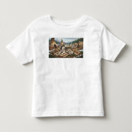 Camiseta De Bebé Malamute Nativo