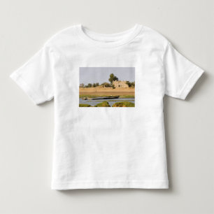 Camiseta De Bebé Malí, Djenne. Río Bani cerca de Djenne