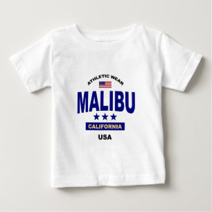 Camiseta De Bebé Malibu California