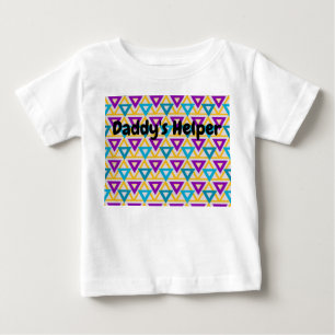 Camiseta De Bebé Malla triangular de Bauhaus /