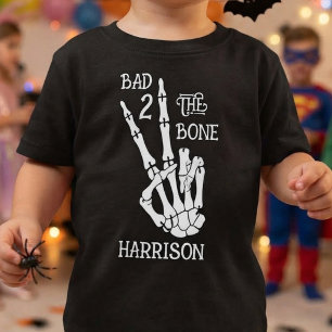 Camiseta De Bebé ¡Malo hasta el hueso! Fiesta de cumpleaños de Hall