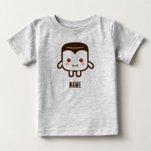 Camiseta De Bebé Malvado marshmallow de vampiro de Halloween