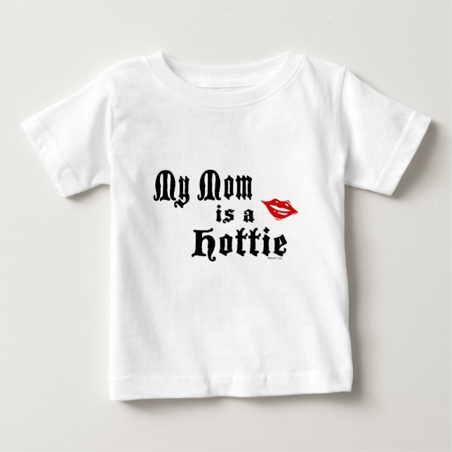 Camiseta De Bebé Mamá de Hottie (Anverso)