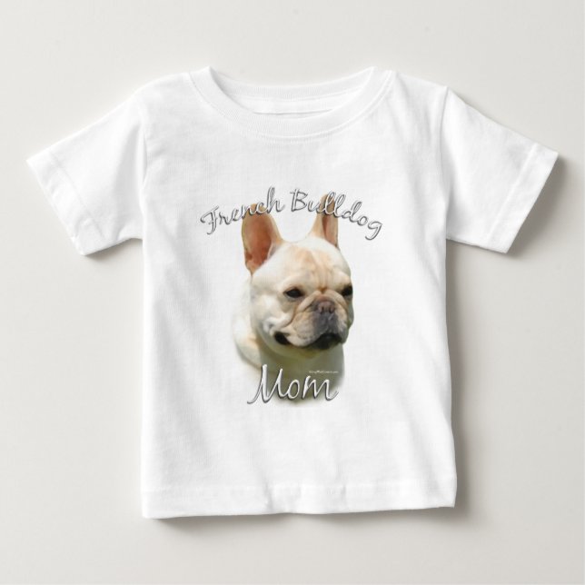 Camiseta De Bebé Mamá del Bulldog francés 2 (Anverso)