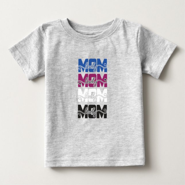 Camiseta De Bebé Mamá encantadora (Anverso)