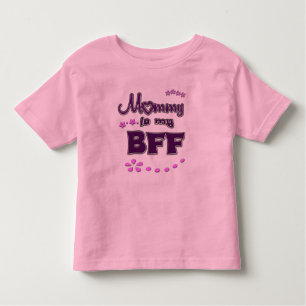 Camiseta De Bebé Mamá es mi mejor amiga