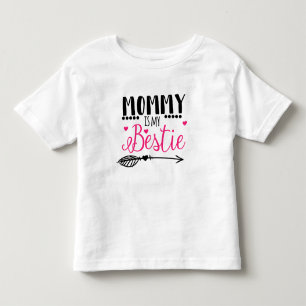 Camiseta De Bebé Mamá es mi mejor amiga