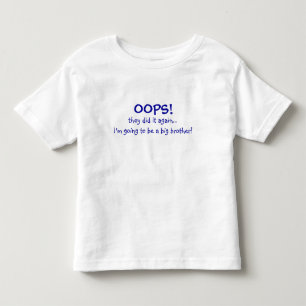 Camiseta De Bebé Mamá está teniendo un hermano bebé