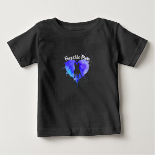 Camiseta De Bebé Mamá francesa Bulldog Perro francés Mamá divertida