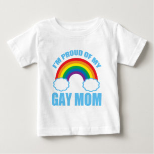 Camiseta De Bebé Mamá gay