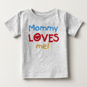 Camiseta De Bebé Mamá me ama