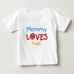 Camiseta De Bebé Mamá me ama