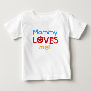 Camiseta De Bebé Mamá me ama
