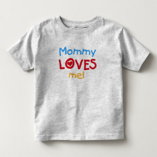 Camiseta De Bebé Mamá me ama