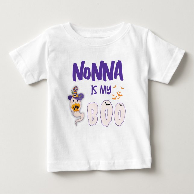 Camiseta De Bebé Mamá Papá Noel es mi blanco de Halloween. (Anverso)