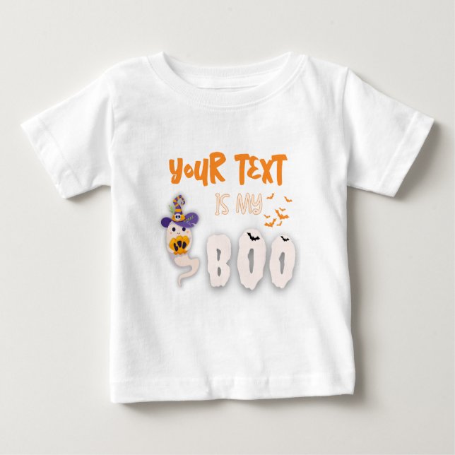 Camiseta De Bebé Mamá Papá Noel es mi blanco de Halloween. (Anverso)