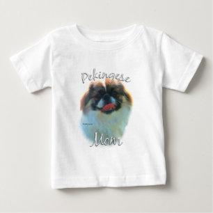 Camiseta De Bebé Mamá pekingesa 2