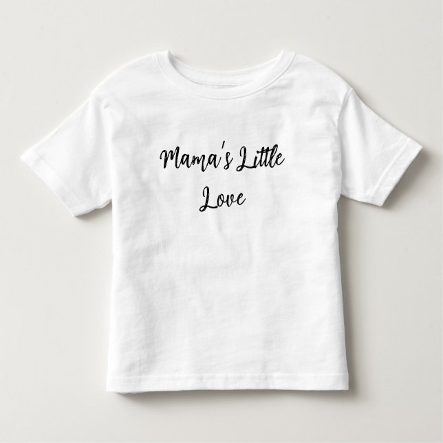 Camiseta De Bebé Mama’s Little Love Baby (Anverso)