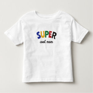 Camiseta De Bebé Mamá super genial