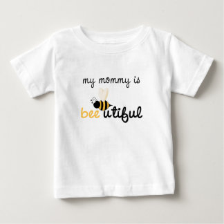 Camiseta De Bebé Mamá utiful de la abeja