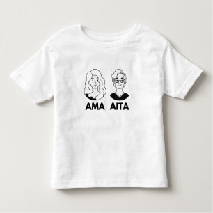 Camiseta De Bebé Mamá y papá en vasco - Ama eta Aita