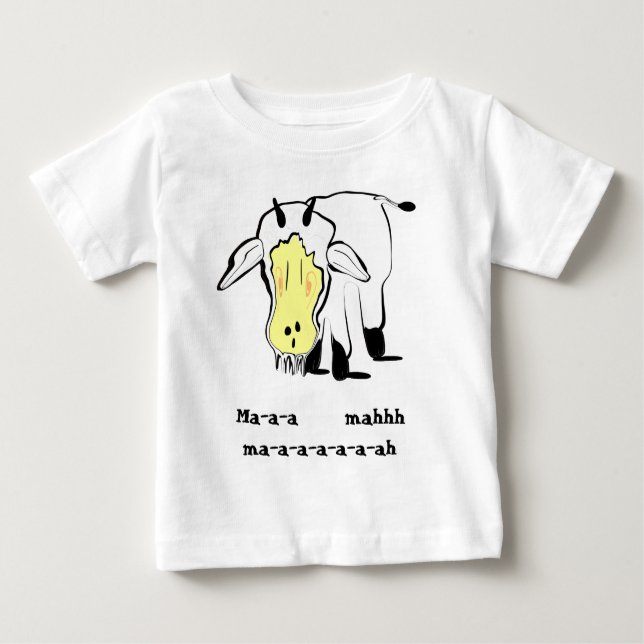 Camiseta De Bebé Mamáes-a-a-a-a-a-a-ah (Anverso)
