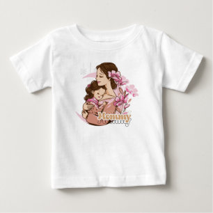 Camiseta de bebé mami