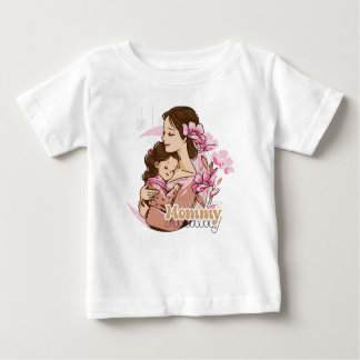 Camiseta de bebé mami